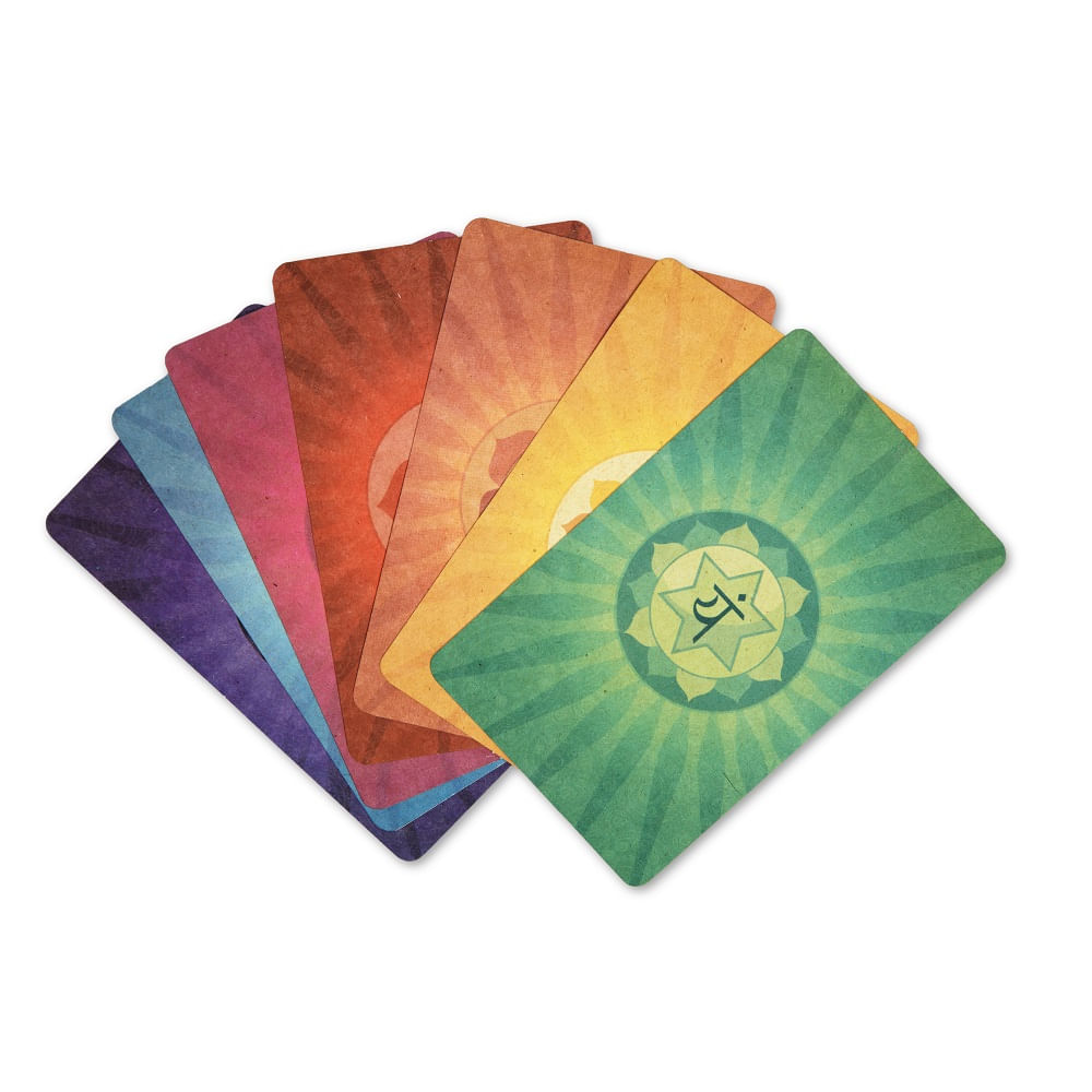 Kit 7 Cartas Dos Chakras Provanza