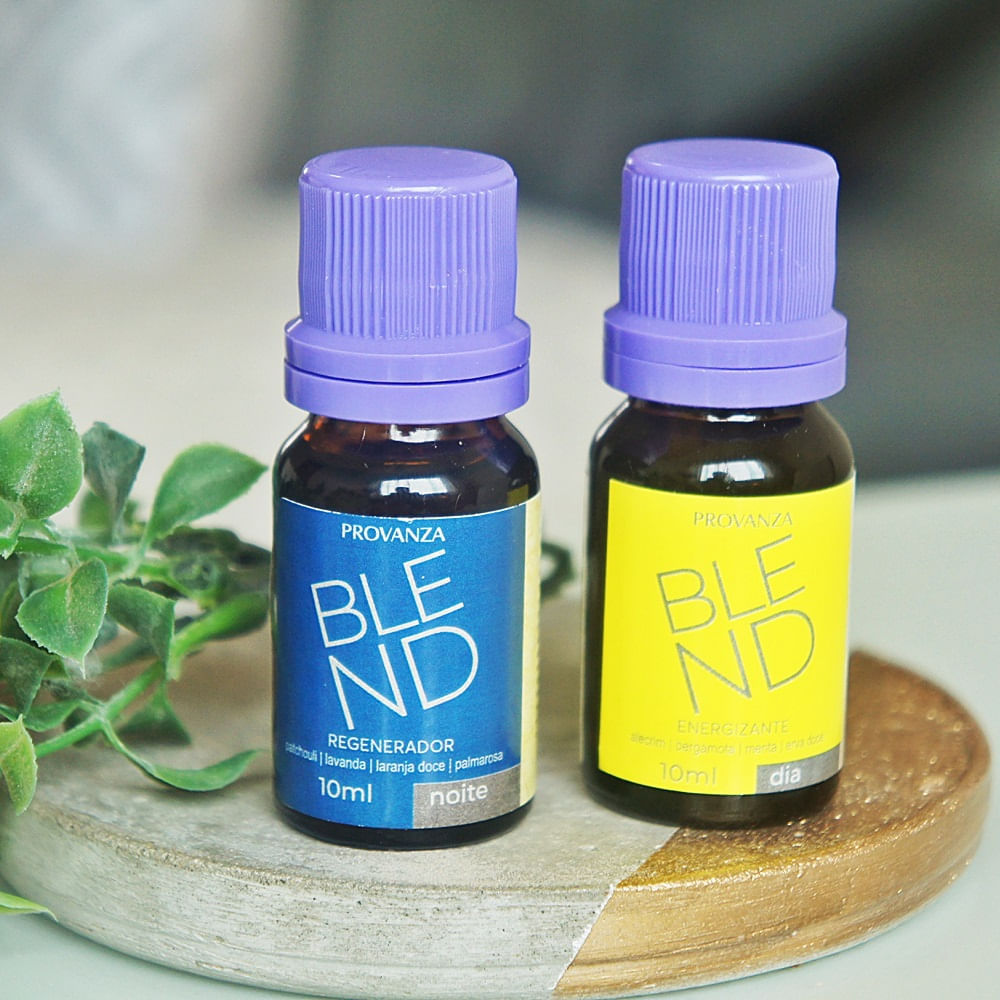 Kit Blend Óleos Essenciais Energizante E Regenerador Provanza