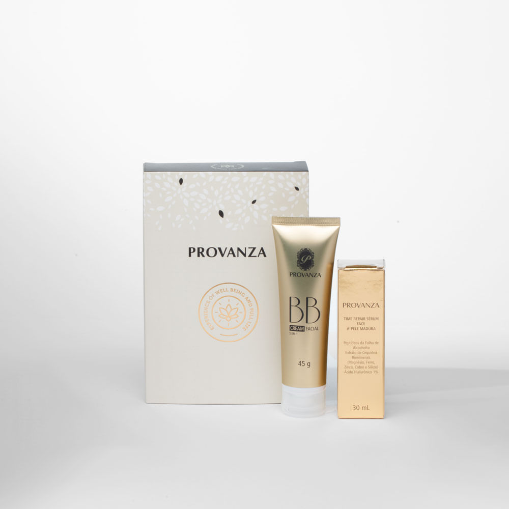 Kit Presente Time Repair Serum Facial + Bb Cream Facial Provanza