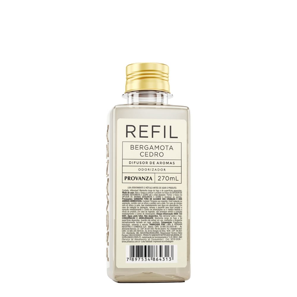 Refil Difusor De Ambiente Liqueur Vanilla 270Ml Provanza