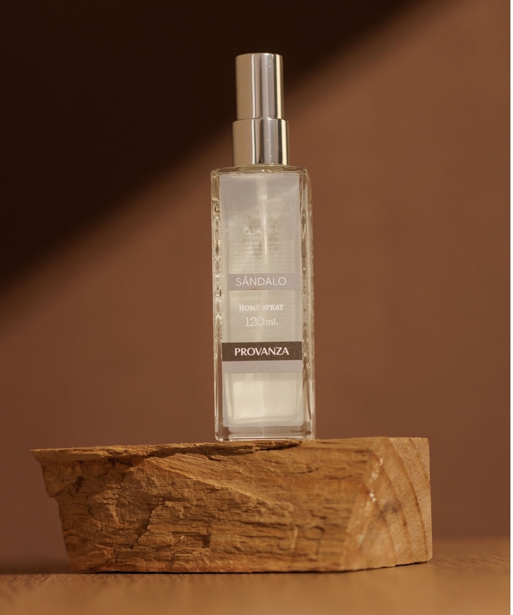 Aromatizador De Ambiente Spray Sândalo 120Ml Provanza