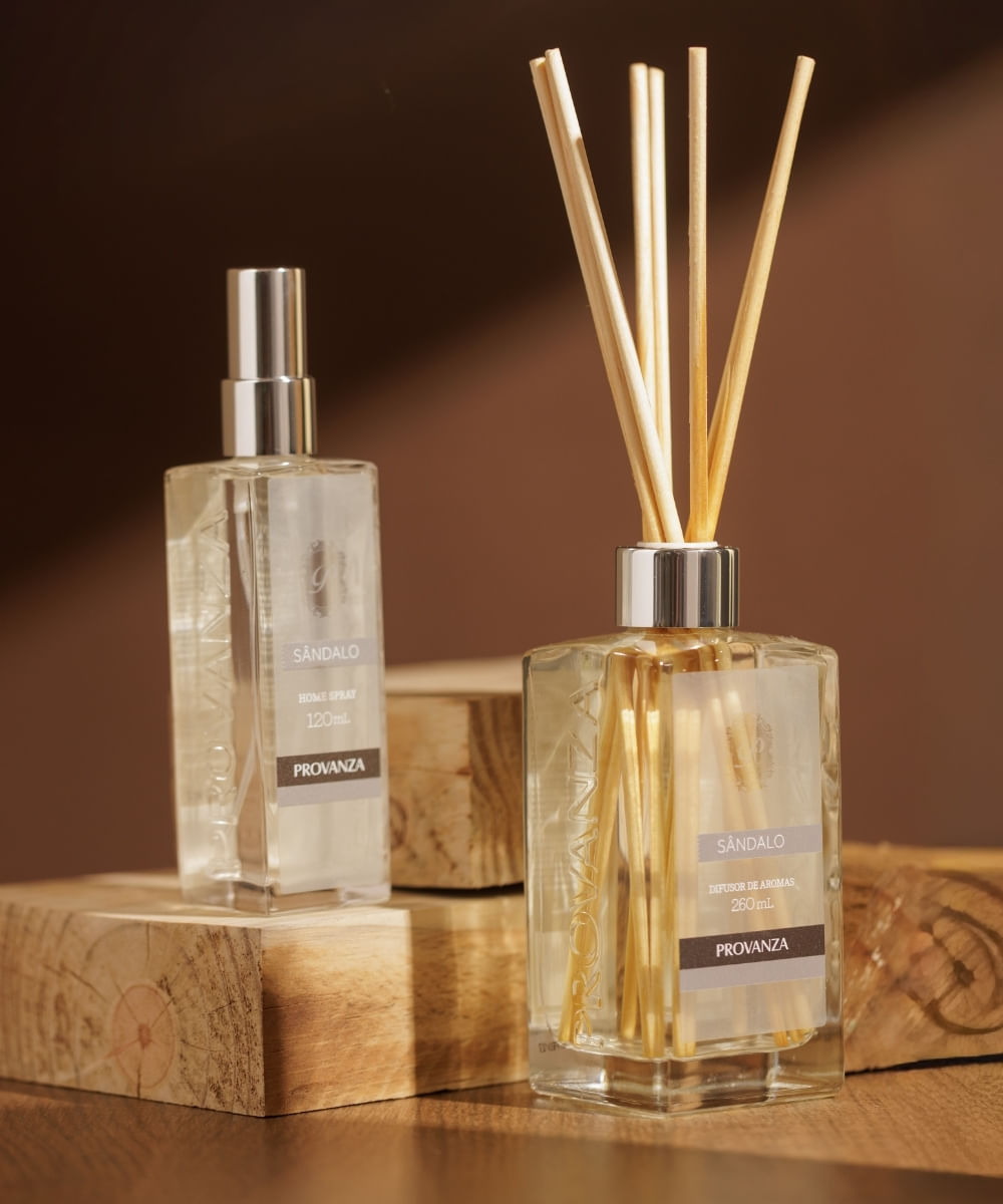 Aromatizador De Ambiente Spray Sândalo 120Ml Provanza