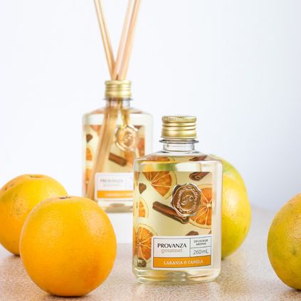Difusor Gourmet Laranja Com Canela 260Ml Provanza
