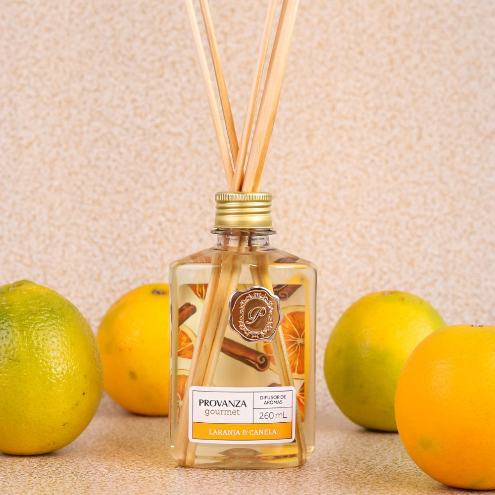 Difusor Gourmet Laranja Com Canela 260Ml Provanza