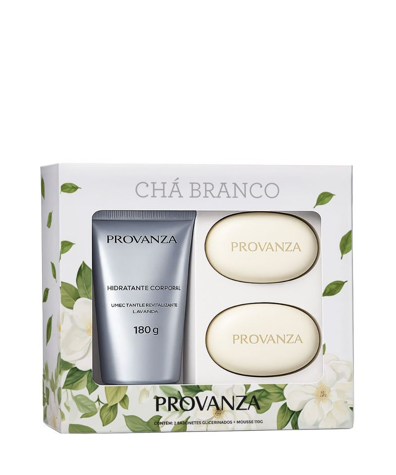 Kit-Chá-Branco-Mousse-Hidratante-e-Sabonete-Glicerinado-Provanza
