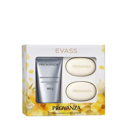 Kit Evass Mousse Hidratante Corporal e Sabonete Glicerinado
