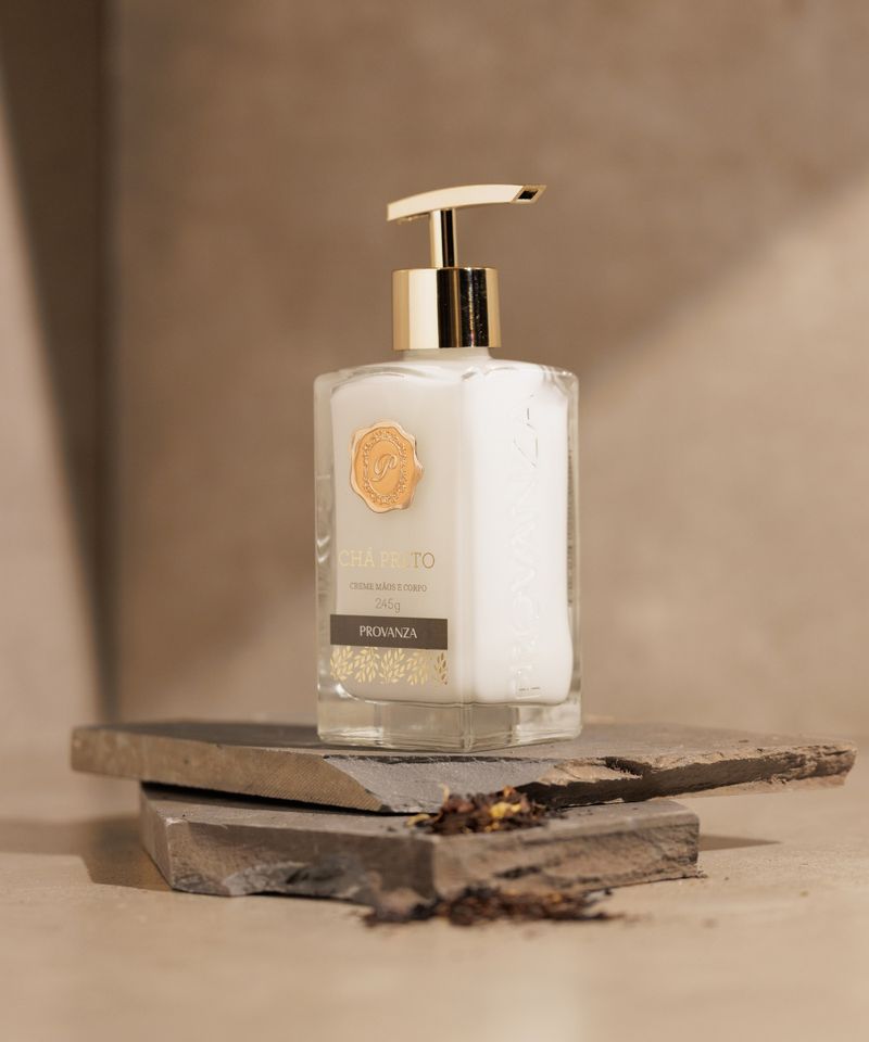 Creme-Para-Mãos-E-Corpo-Chá-Preto-Vidro-245G-Provanza