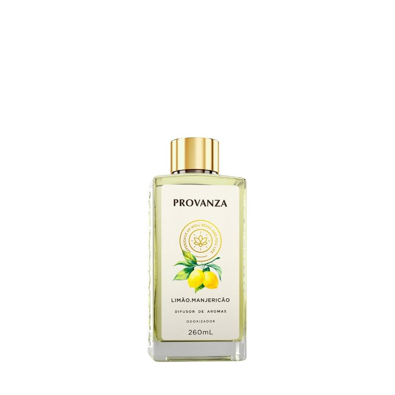 Difusor De Ambiente Limão E Manjericão 260Ml - Encontros no Pomar