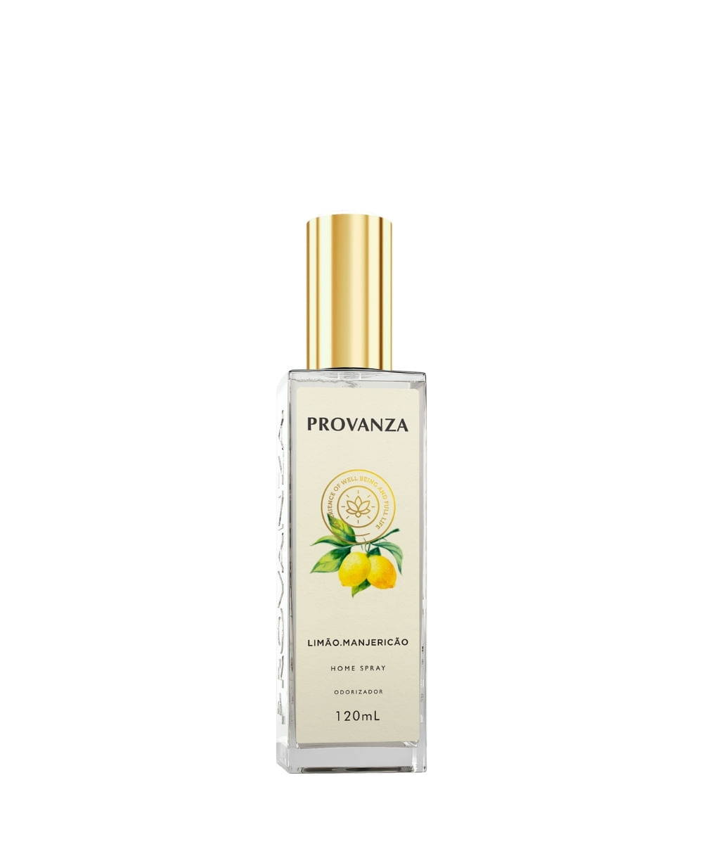 Aromatizador de Ambiente Limão e Manjericão 120ml - Encontros no Pomar
