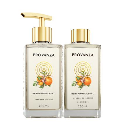 Kit Lavabo Perfumado Cedro e Bergamota - Encontros no Pomar