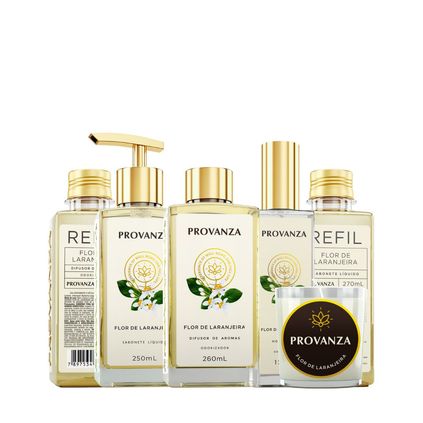 Kit Casa Perfumada Encontros no Pomar - Flor de Laranjeira