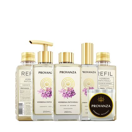 Kit Casa Perfumada Encontros no Pomar - Verbena e Patchouli